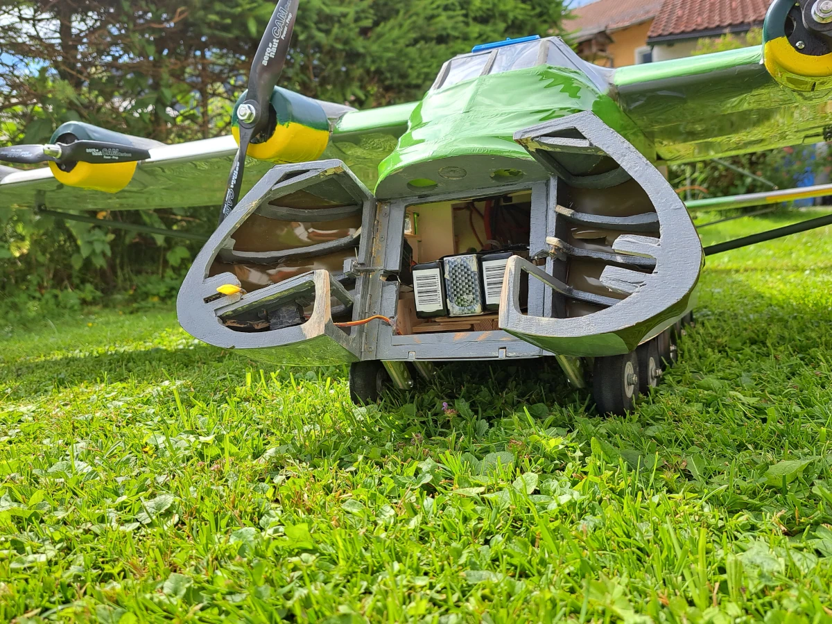 Stabilisierung Motorgondeln