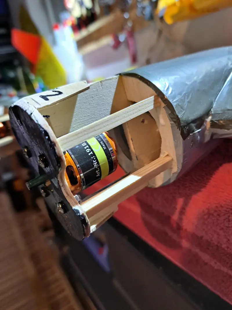 Motorbefestigung