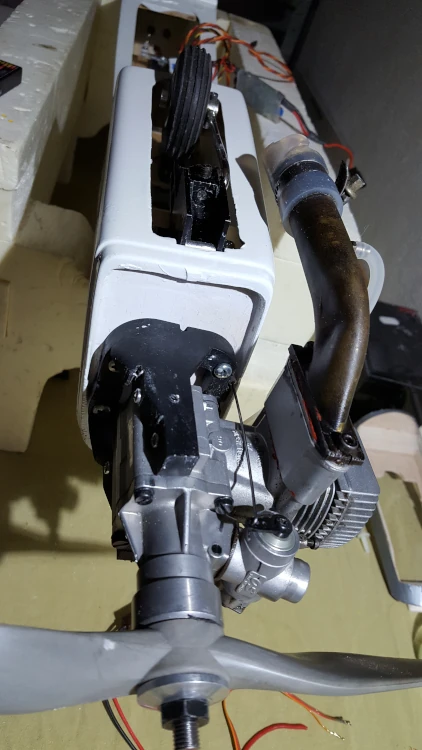 Einbau Motor