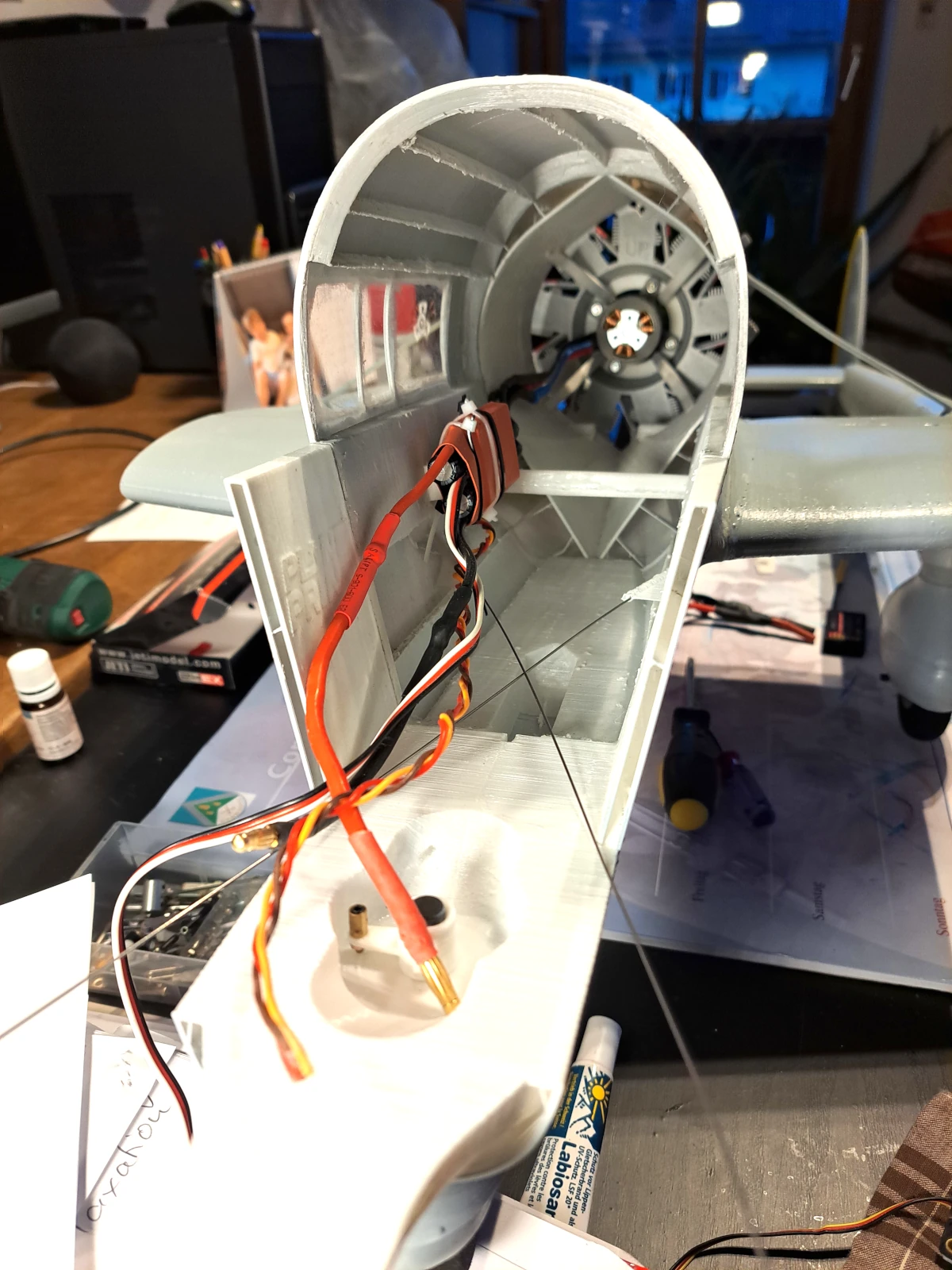 Einbau der Elektronik